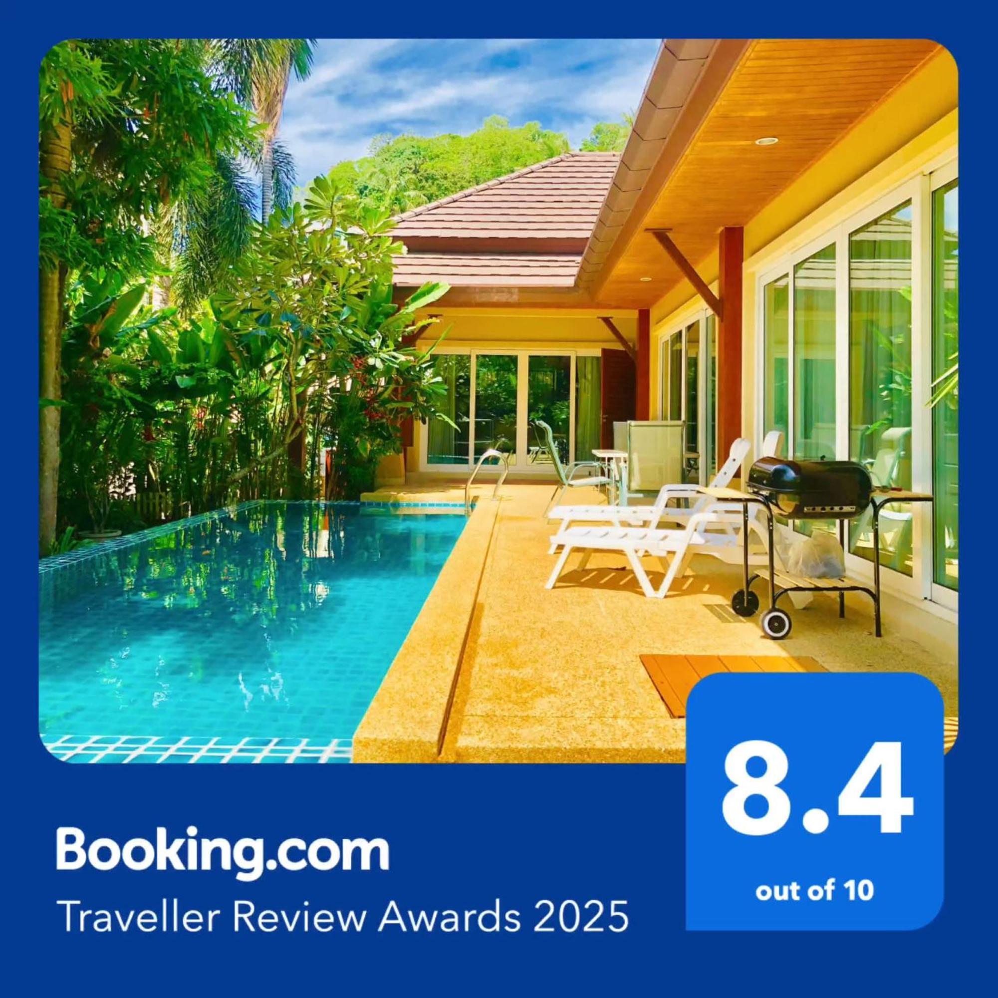 Karon Pool Villa 卡伦3卧泳池别墅 Extérieur photo